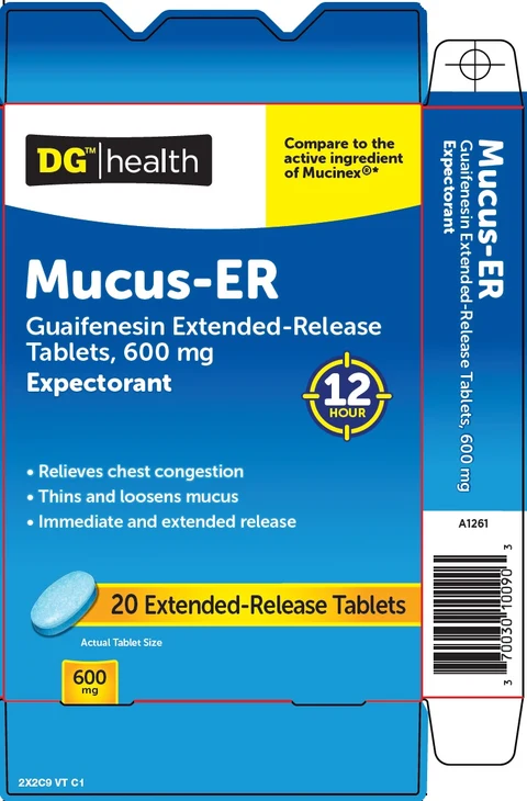 DG Health Mucus ER 포장