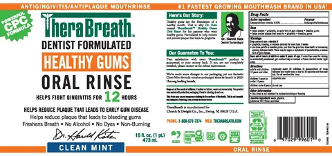 TheraBreath Healthy Gums packaging