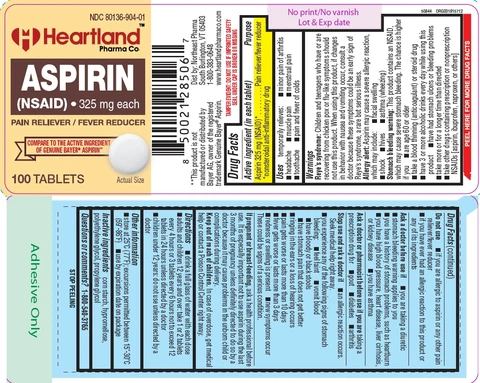 Aspirin 포장