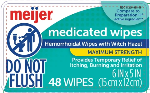 medicated wipes 포장