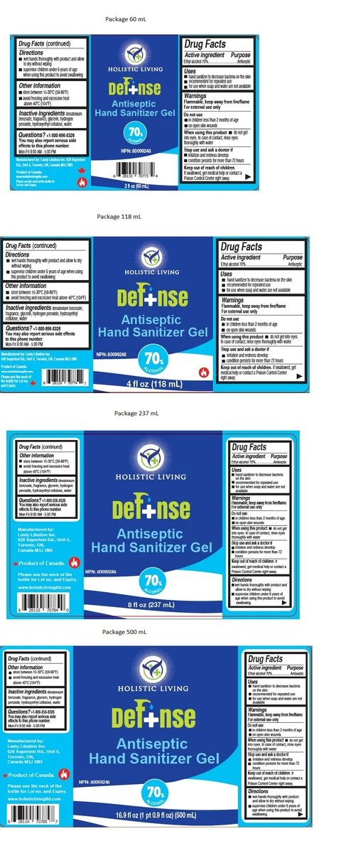 Defnse Antiseptic Hand Sanitizer 포장
