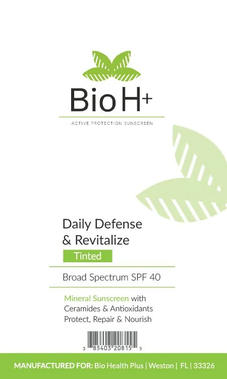 Bio H Plus Daily Defense And Revitalize 포장