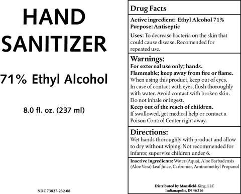 Hand Sanitizer packaging