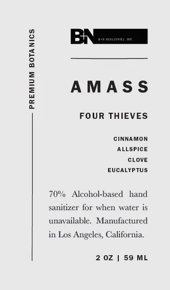 AMASS Four Thieves Sanitizer Serum 포장