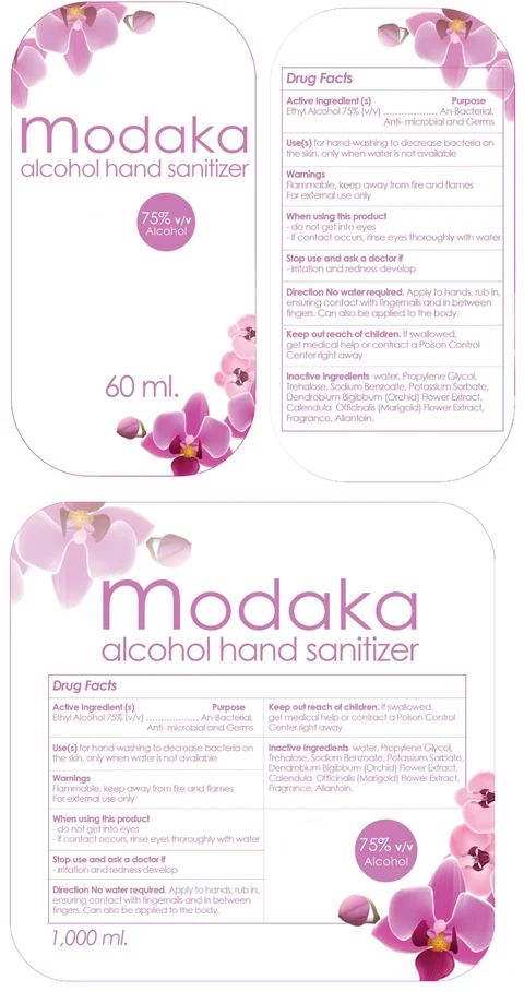 MODAKAALCOHOL HAND SANITIZER 포장