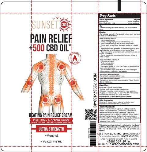 HEATING PAIN RELIEF 포장