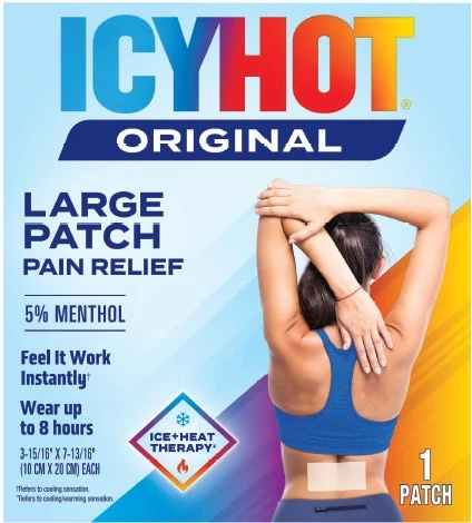 Icy HotMedicated, Back 포장