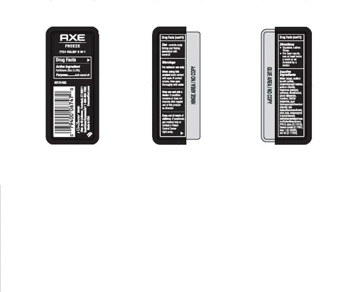 Axe Freeze Shampoo 1.7 oz back PDP
