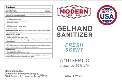 Hand Sanitizer packaging