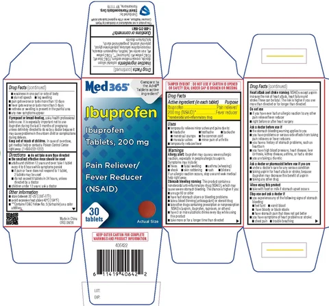 Ibuprofen 포장