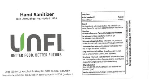 Hand Sanitizer packaging