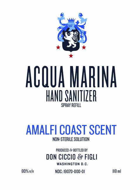 Acqua Marina 포장