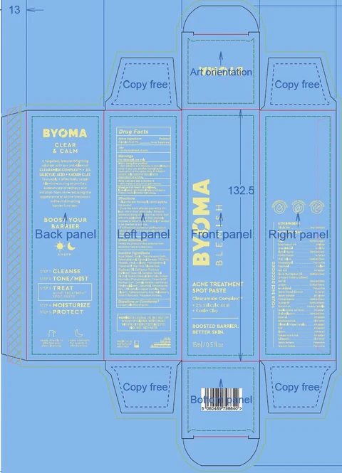 Byoma Acne Treatment Spot packaging
