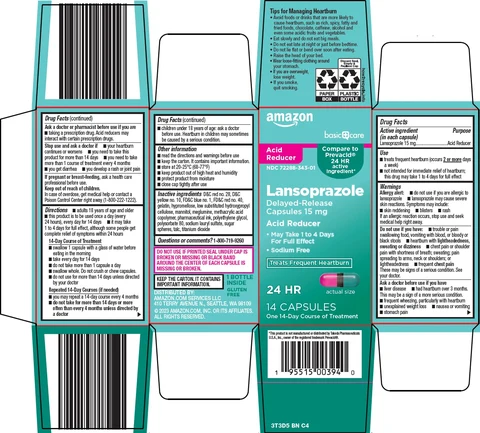 basic care lansoprazole 포장
