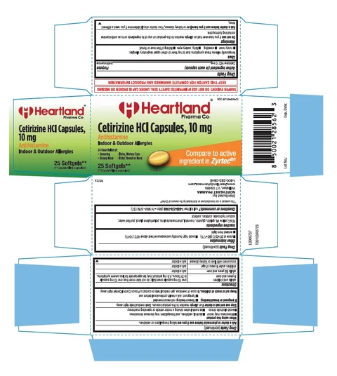 Cetirizine HCl 포장