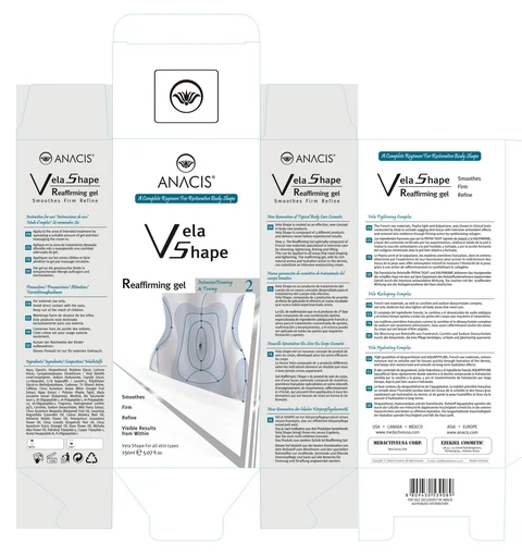 Vela Shape Reaffirming Body firming toning tightening 포장