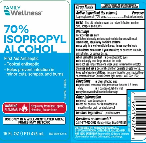 Isopropyl alcohol 포장
