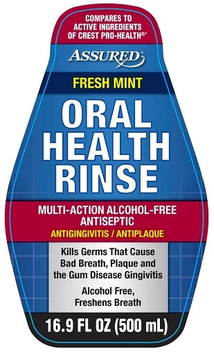 AssuredOral Health Fresh Mint 포장