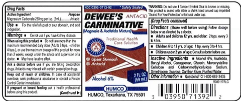 Humco Dewees Carminative 포장