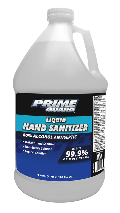 Hand Sanitizer packaging
