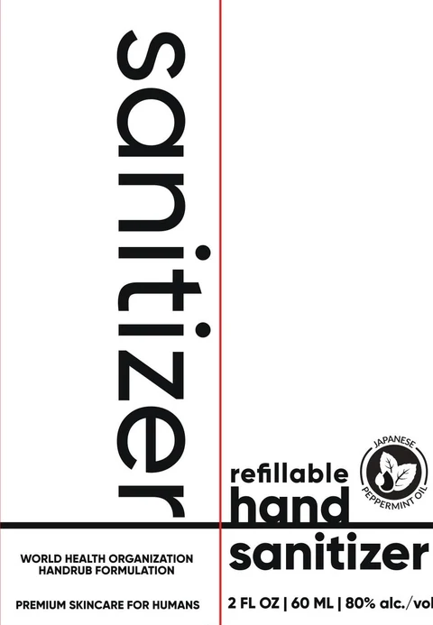 Hand Sanitizer packaging