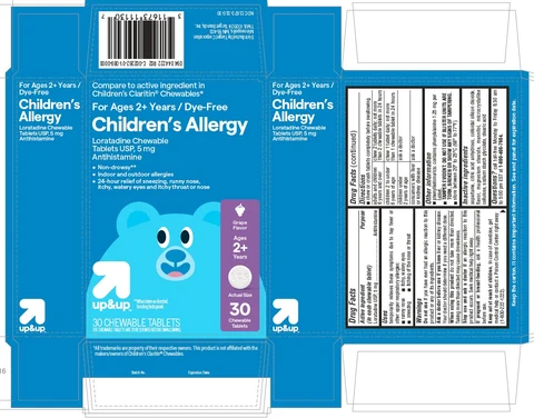 CHILDRENS LORATADINE 포장