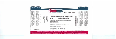 Loratadine packaging