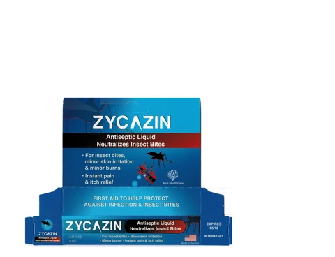 ZYCAZIN Antiseptic Liquid 포장
