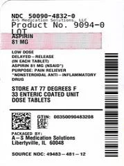 LOW DOSE ASPIRIN packaging
