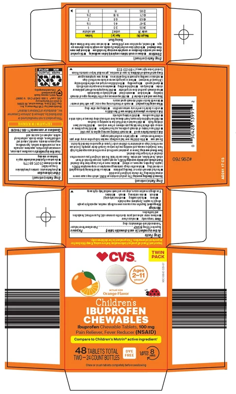 childrens ibuprofen packaging