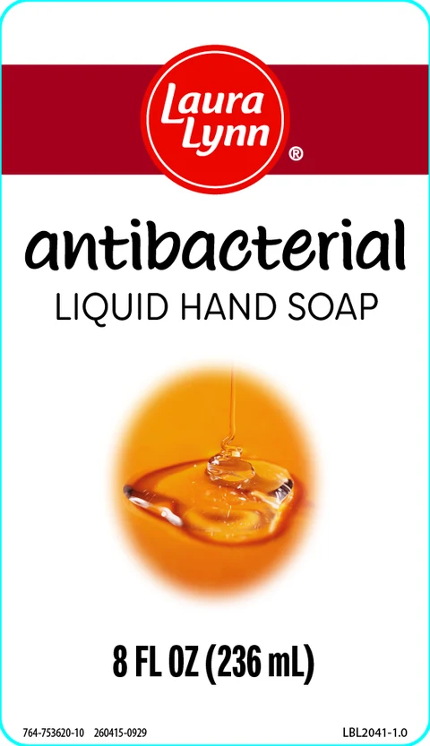 Laura Lynn Antibacterial Liquid Hand packaging