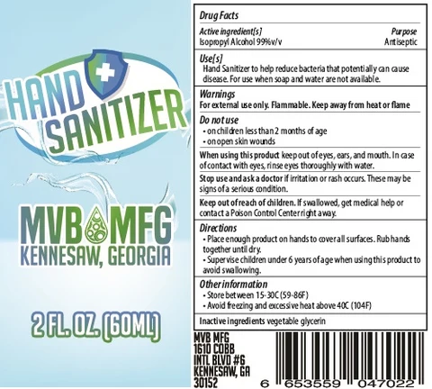 Hand Sanitizer packaging