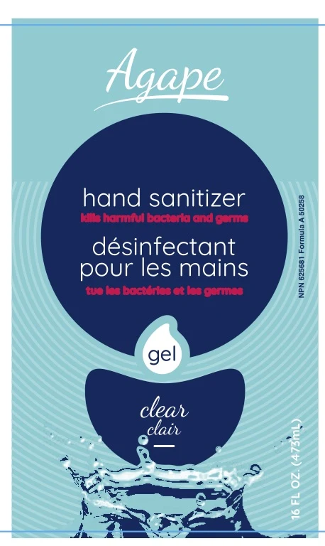 Hand Sanitizer packaging