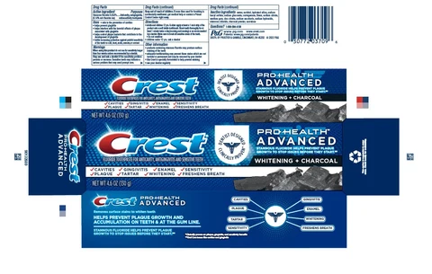 CrestPro Health Advanced Whitening Charcoal 포장