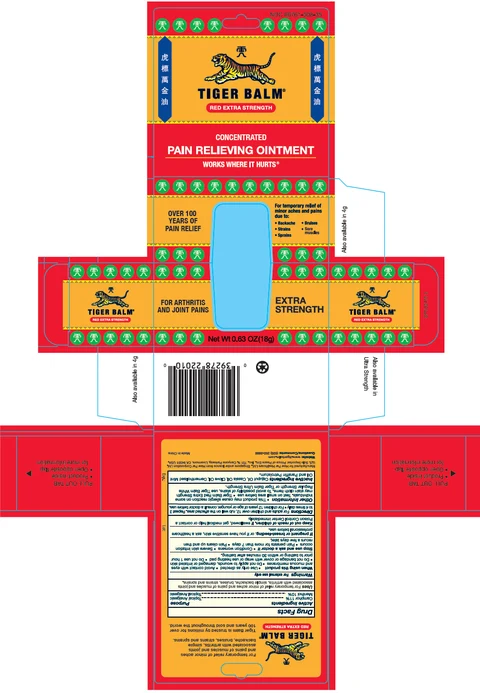Tiger Balm Red Extra Strength packaging
