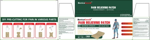 Bonica EaseX Pain Relieving 포장