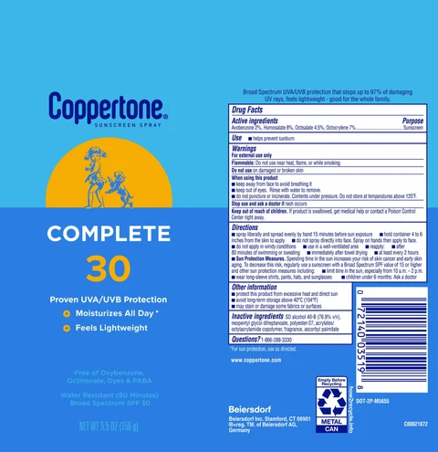 Coppertone Complete Sunscreen SPF 30 포장