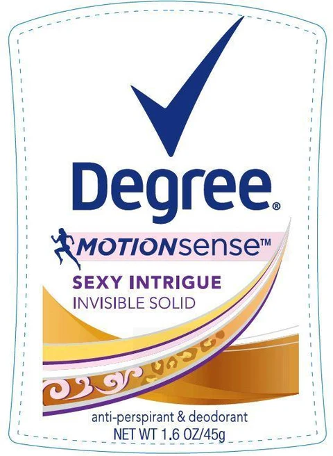 DegreeMotion Sense Sexy Intrigue Antiperspirant and Deodorant 포장