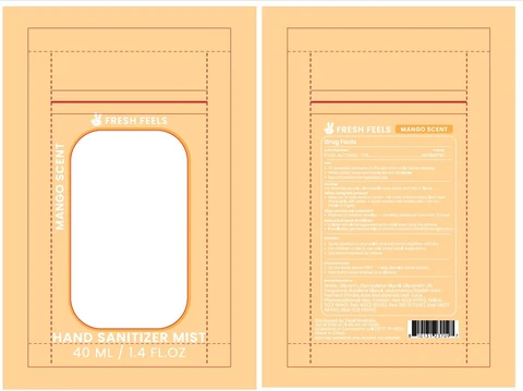 Hand Sanitizer Mist packaging