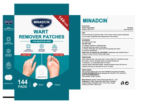 MINADCIN WART REMOVER PATCHES 포장