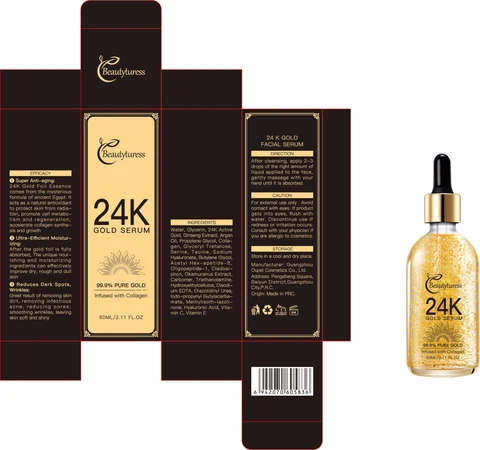 Beautyturess 24k Gold Essence 포장