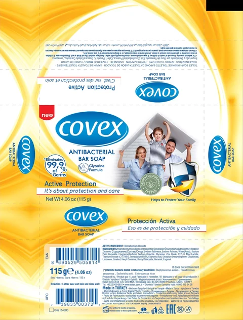 Covex Antibacterial Bar Active Protection 포장
