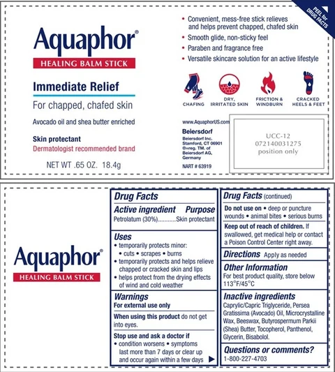 Aquaphor Healing Balm Stick 포장