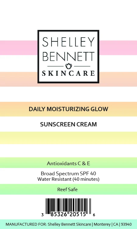 Daily Moisturizing Glow Sunscreen Cream 포장