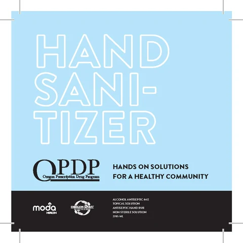 Hand Sanitizer packaging