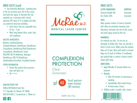 Complexion Correction Primer Sunscreen clear 포장
