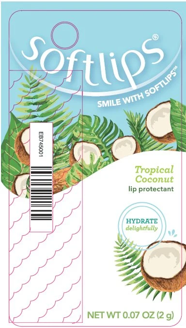 SoftlipsTropical Coconut 포장