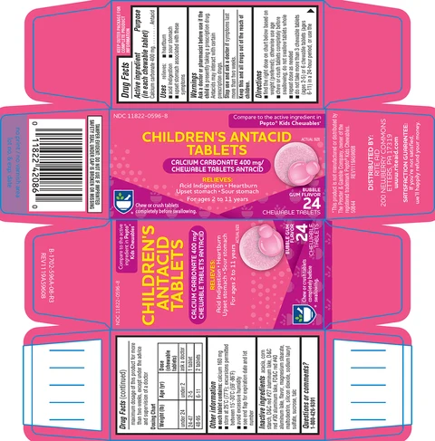 Childrens Antacid packaging