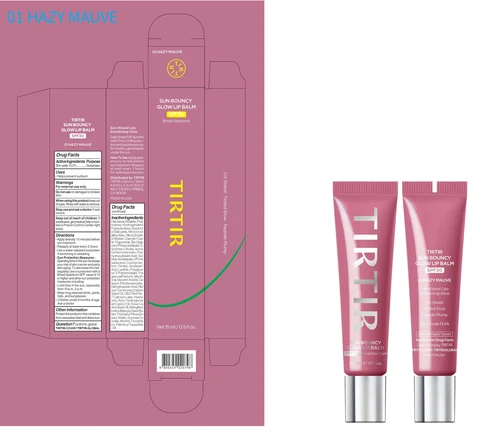 TIRTIR SUN BOUNCY GLOW LIP BALM SPF30 - 01 HAZY MAUVE / TIRTIR SUN BOUNCY GLOW LIP BALM SPF30 - 02 SUNLIT CORAL / TIRTIR SUN BOUNCY GLOW LIP BALM SPF30 - 03 SOFT SAND / TIRTIR SUN BOUNCY GLOW LIP BALM SPF30 - 04 BURNT MAPLE 포장
