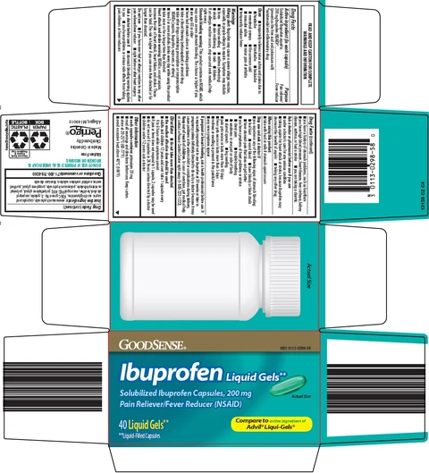good sense ibuprofen packaging